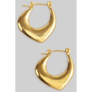 GOLD STAINLESS STEEL HOOPS